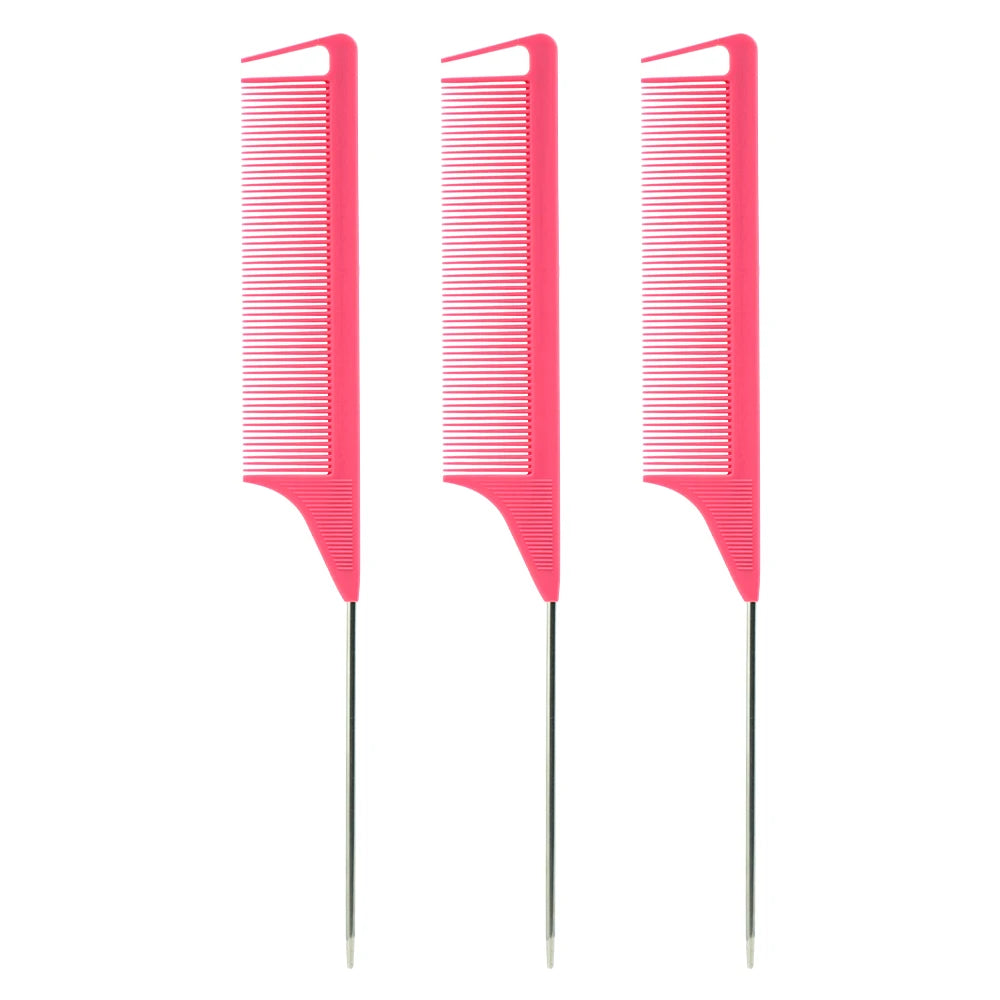 Pro Pointed Tail Salon Hairdressing Hair Styling Anti-static Comb Hair Brush