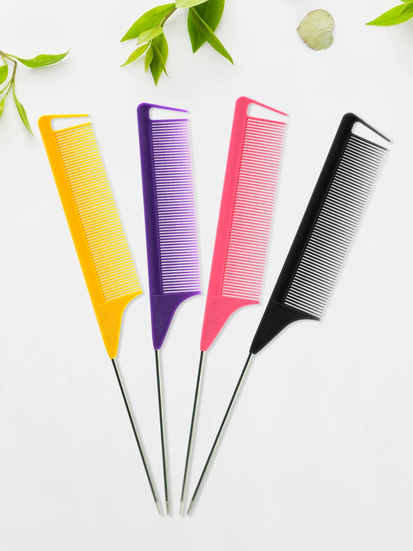 Pro Pointed Tail Salon Hairdressing Hair Styling Anti-static Comb Hair Brush