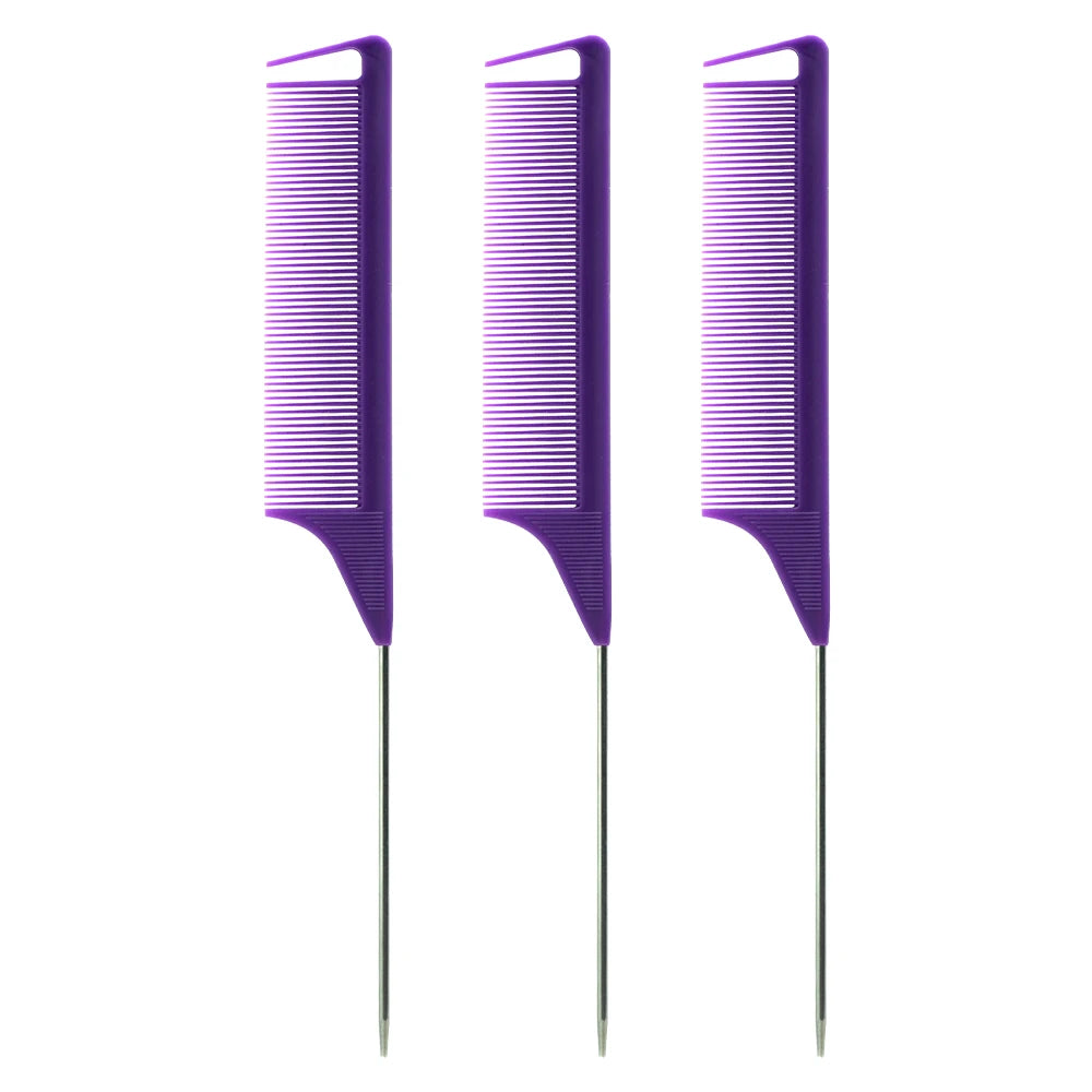 Pro Pointed Tail Salon Hairdressing Hair Styling Anti-static Comb Hair Brush