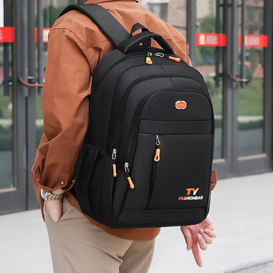 1 Pc Men's Backpack, Large Capacity Waterproof