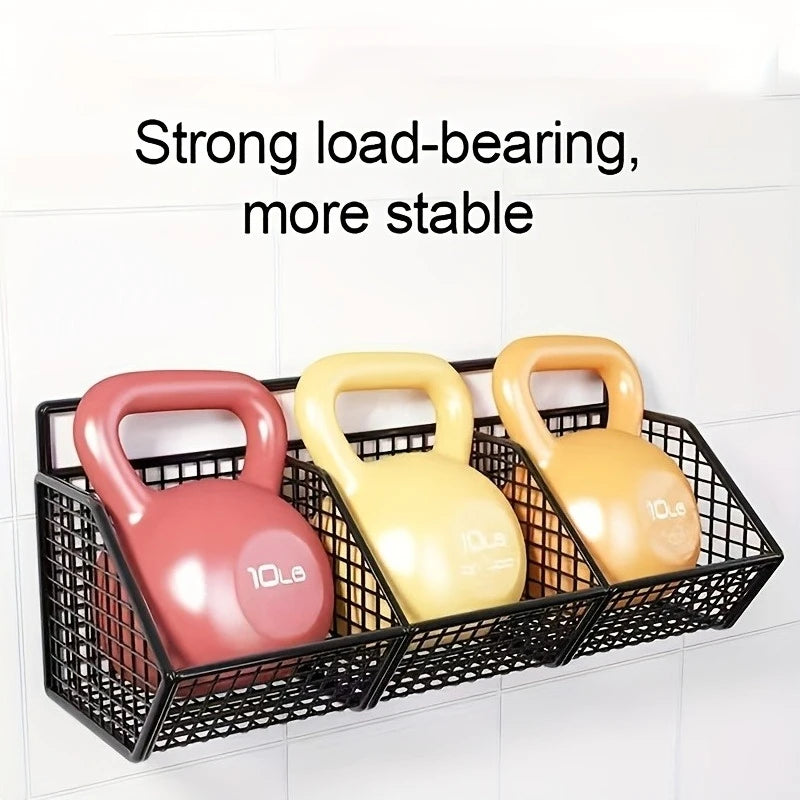 Wall-Mounted Multi-Functional Kitchen Organizer