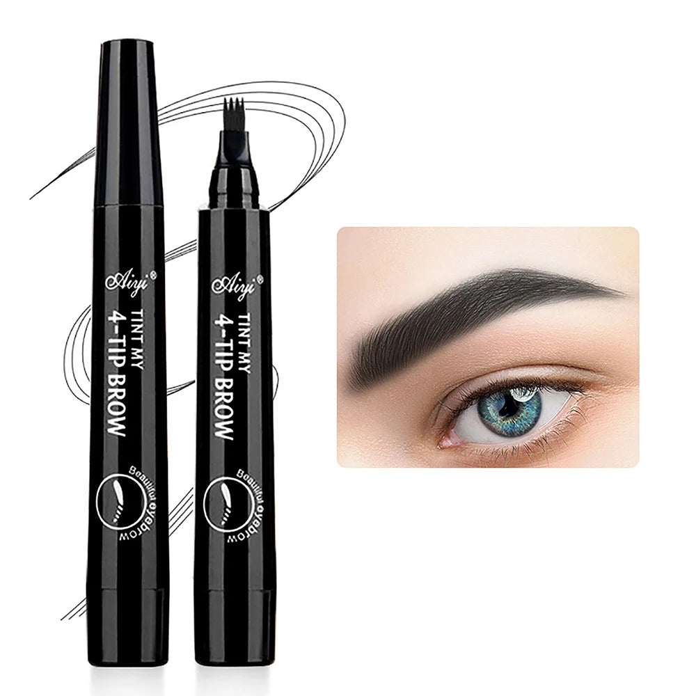 4 fork microblading eyebrow pencil waterproof eyebrow pencil natural long-lasting eyebrow