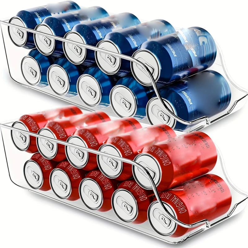 Kitchen Storage Boxs, Soda Cans, Storage Cans, Refrigerator Freezer Organizers