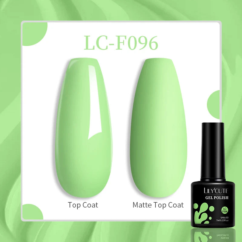 LILYCUTE 129 Colors 7ML Nail Gel Polish Nail Supplies Vernis Semi Permanence