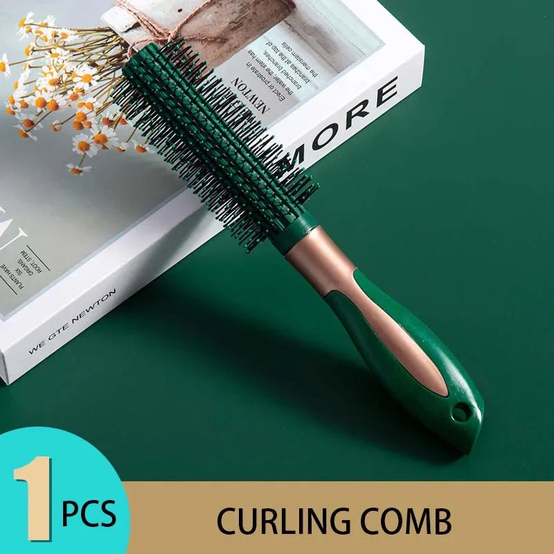 Anti-Static Oval round Air Cushion Comb Scalp Massage Exfoliating Hair