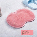 Exfoliating Foot Brush and Back Scrubber Anti-Slip Suction Cup - Tool for Body Dirt Removal