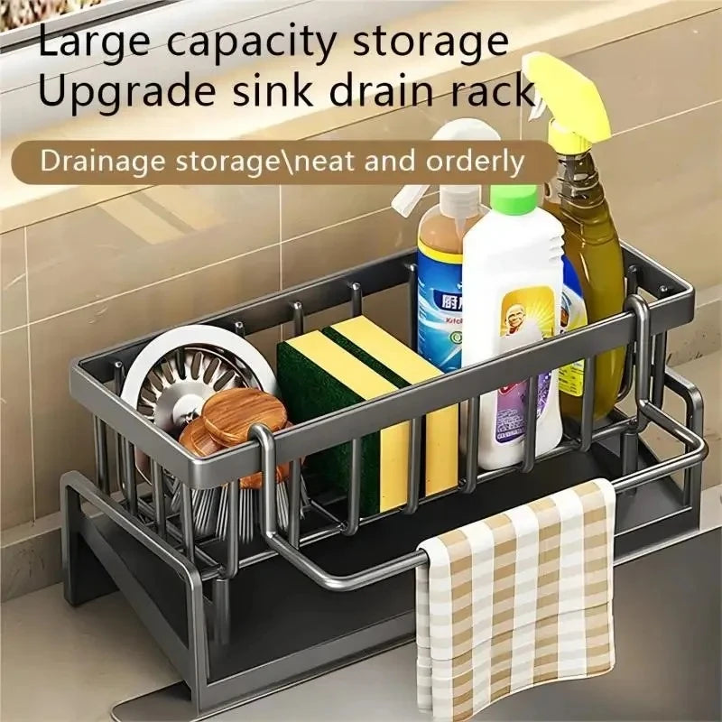 Multi-Functional Kitchen Sponge Organizer | Drainage & Storage