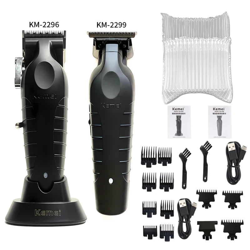 Kemei KM-2296 KM-2299 KM-1102 Hair Clipper Kit Men's Electric Shaver Hair
