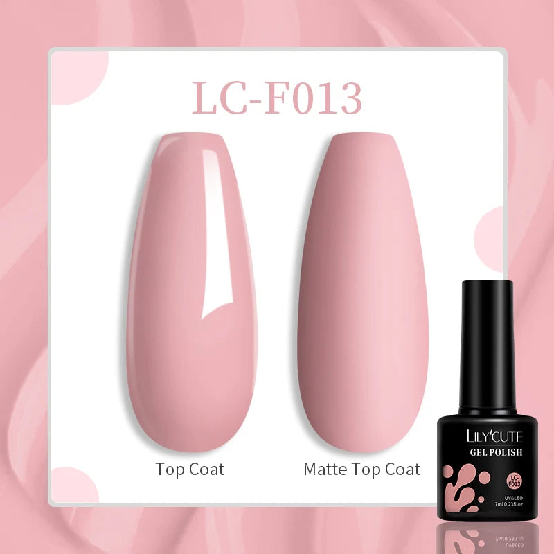 LILYCUTE 129 Colors 7ML Nail Gel Polish Nail Supplies Vernis Semi Permanence