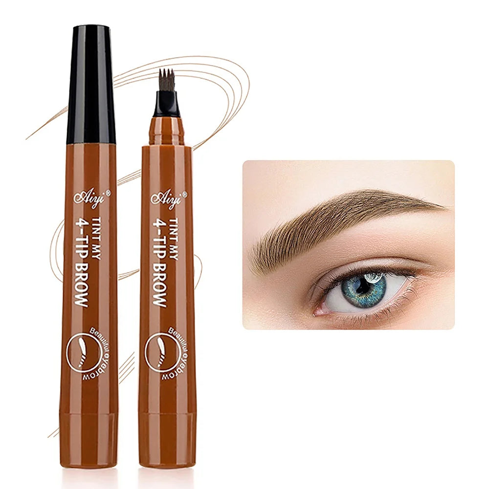 4 fork microblading eyebrow pencil waterproof eyebrow pencil natural long-lasting eyebrow