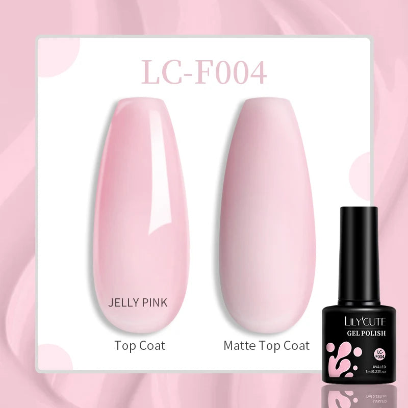 LILYCUTE 129 Colors 7ML Nail Gel Polish Nail Supplies Vernis Semi Permanence