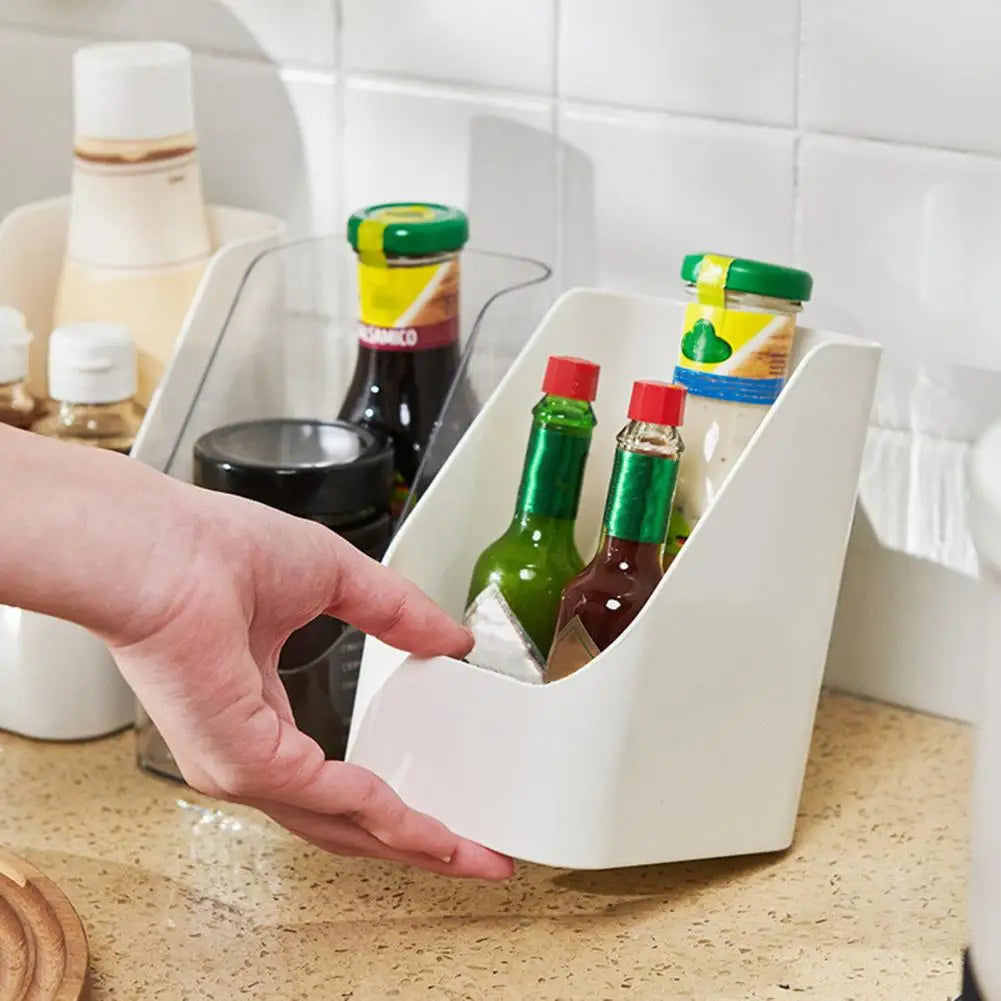 Refrigerator Organizer Bins Fridge Food Sort Storage Box Transparent