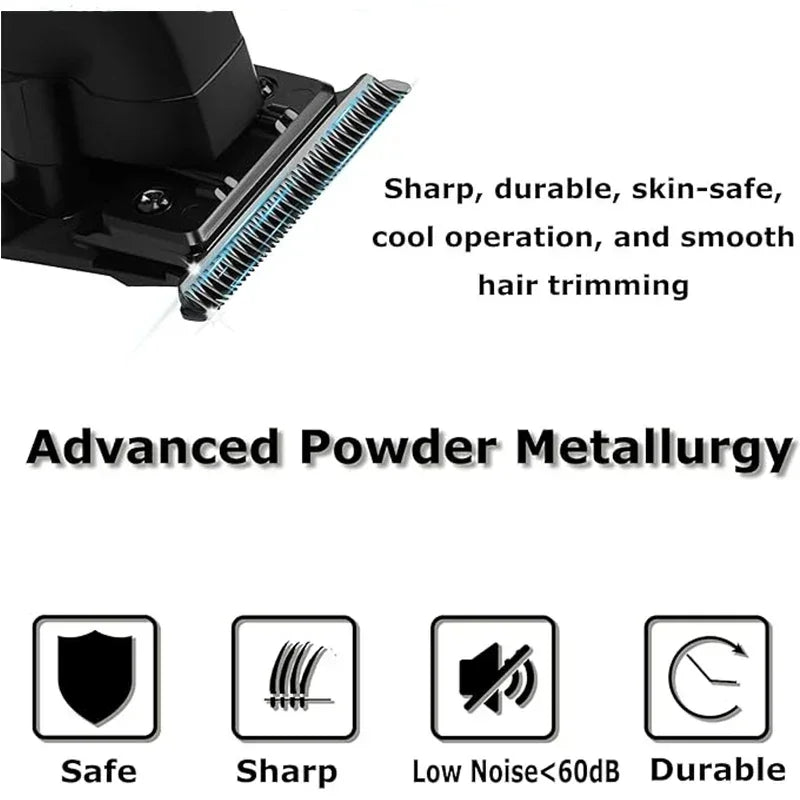Kemei KM-2299 USB Fast Charging Clippers Barber Machine  Kemei Electric Hair Clipper