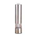 Electric Salt Pepper Grinder Set One Handed Operation Stainless