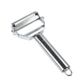 Kitchen Vegetable Peeler Stainless Steel Melon Planer Double-Head Peeler