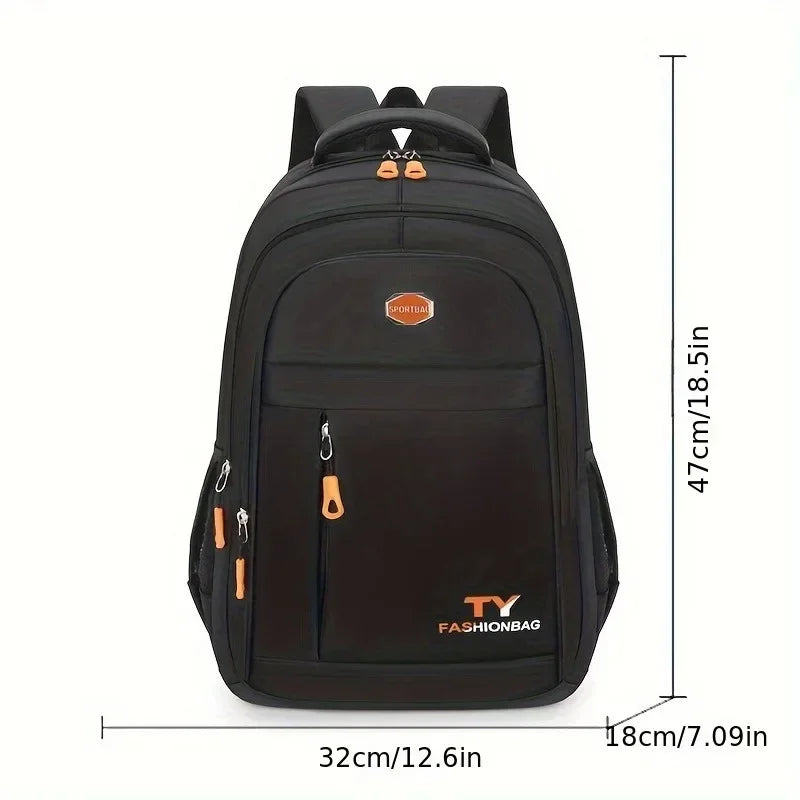 1 Pc Men's Backpack, Large Capacity Waterproof