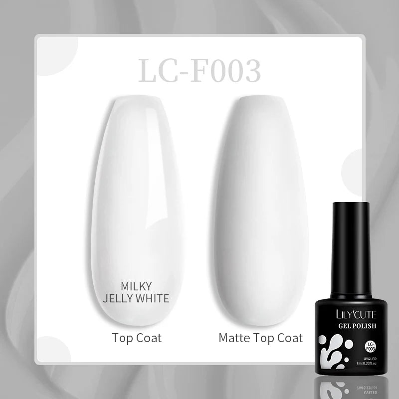 LILYCUTE 129 Colors 7ML Nail Gel Polish Nail Supplies Vernis Semi Permanence