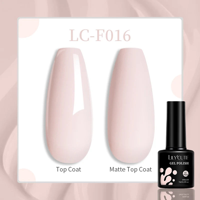 LILYCUTE 129 Colors 7ML Nail Gel Polish Nail Supplies Vernis Semi Permanence