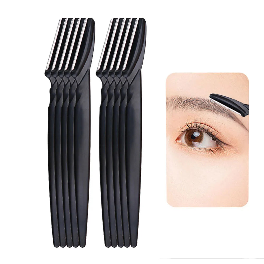 Eyebrow Trimmer Knives Portable Face Razor Hair Remover Eye Brow Epilation Cutter Shaver Blades Makeup Tools