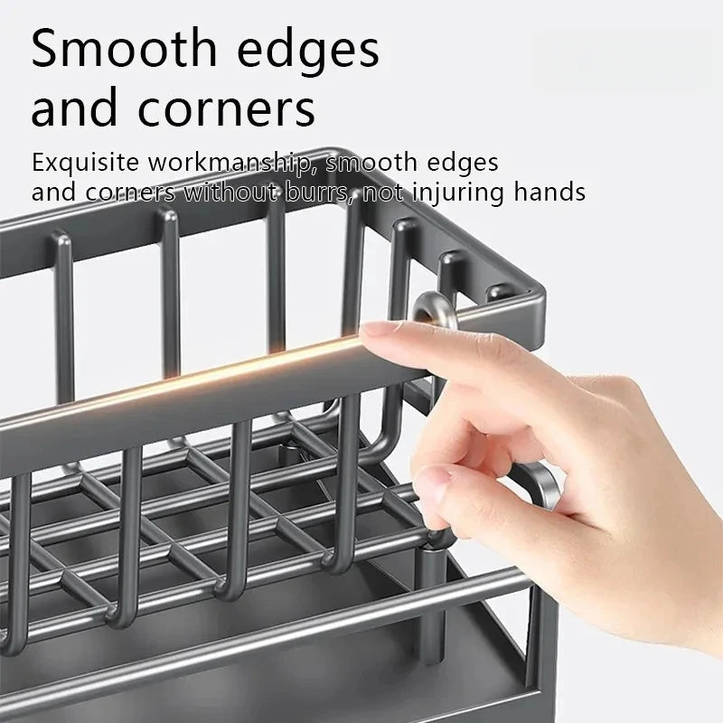 Multi-Functional Kitchen Sponge Organizer | Drainage & Storage