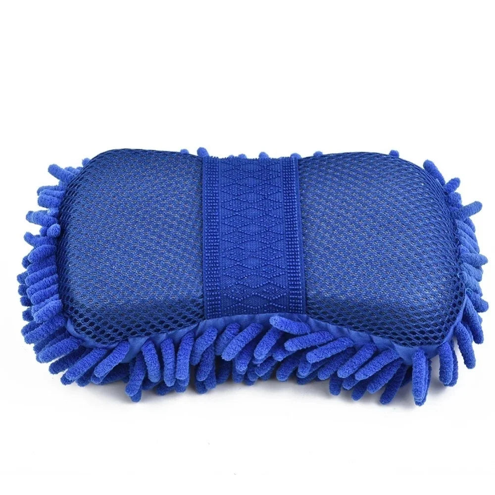 Superfiber Gloves Modeling Car Wash Sponge Clean Car Care Details