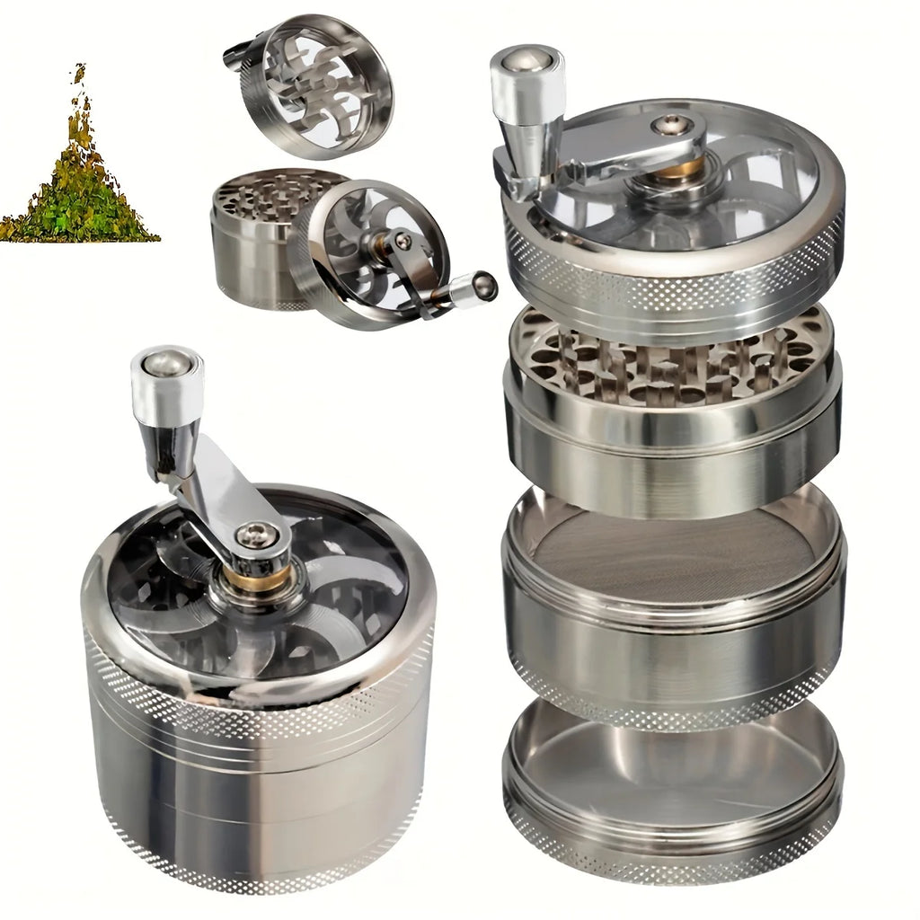 Nut and Hard Spice Grinder for Nutmeg Ginger Rock Salt and Peppercorn Hand tools,