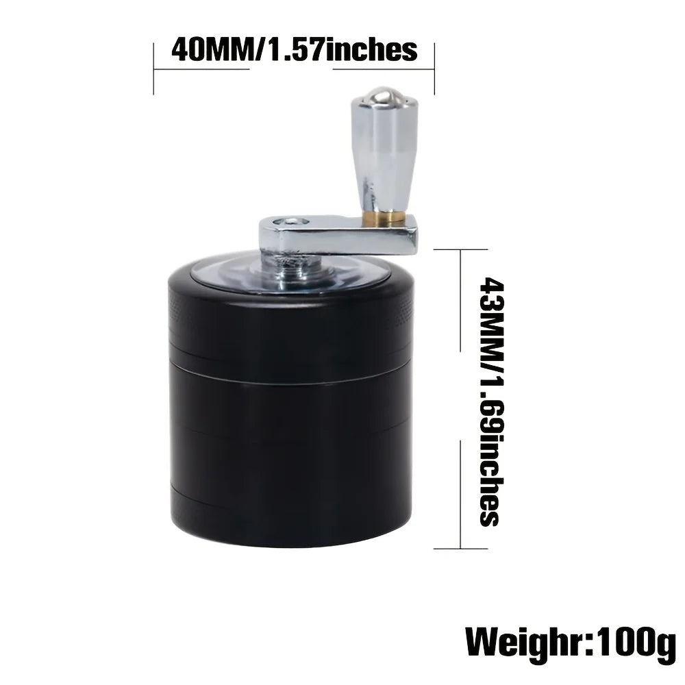 Nut and Hard Spice Grinder for Nutmeg Ginger Rock Salt and Peppercorn Hand tools,