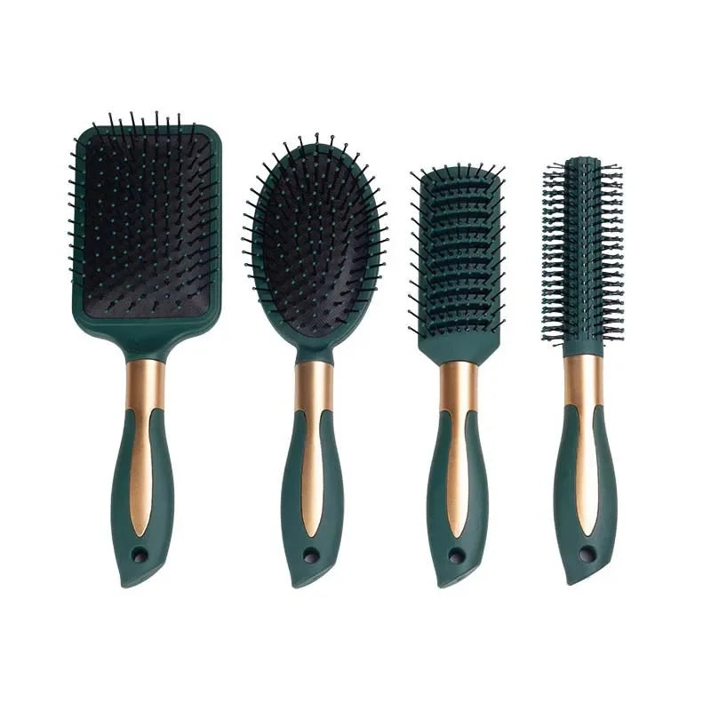 Anti-Static Oval round Air Cushion Comb Scalp Massage Exfoliating Hair
