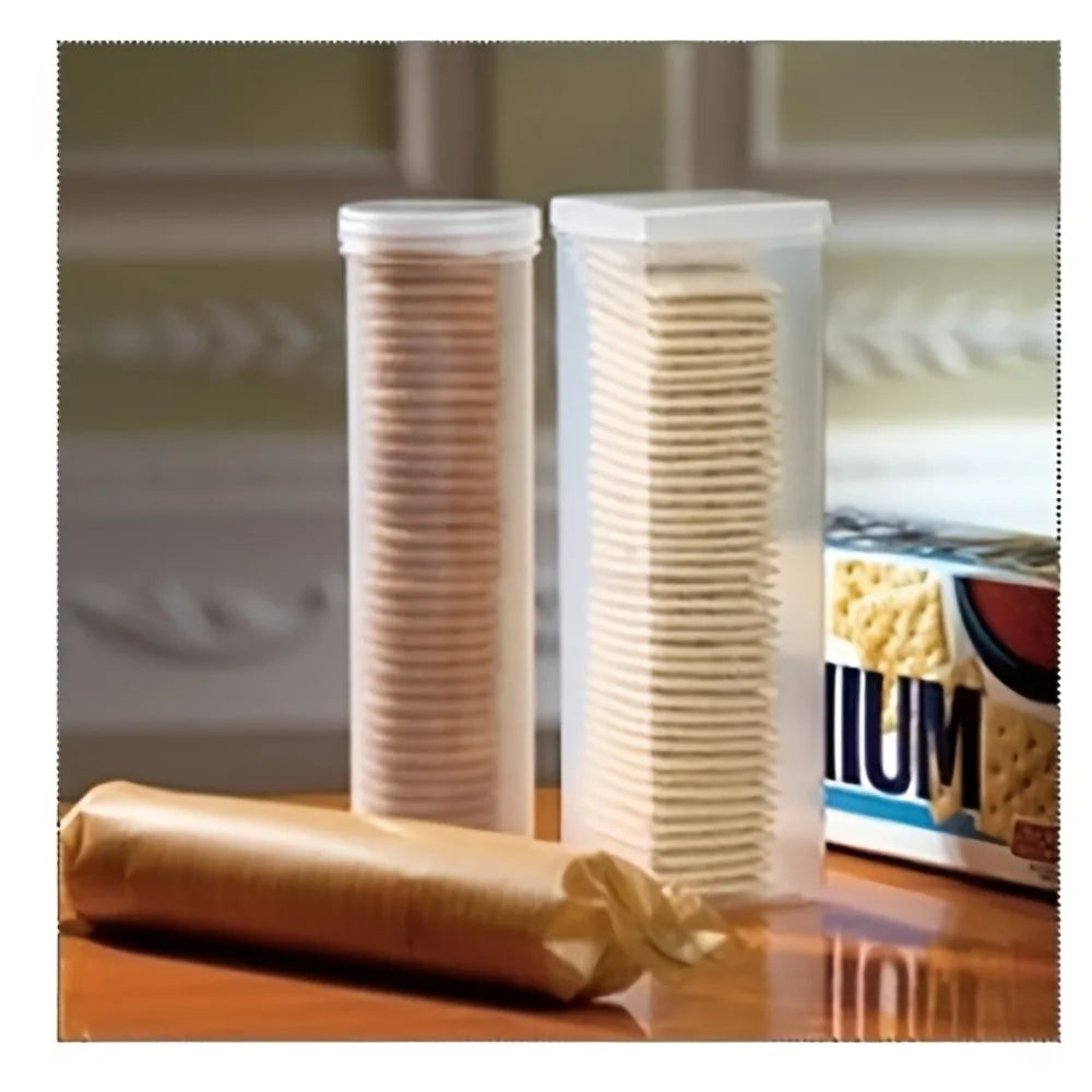 Stackable Airtight Food Storage Containers with Flip-Top Lids -Organizers