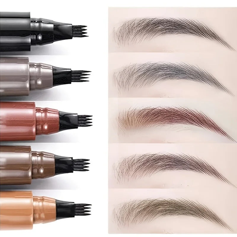 4 fork microblading eyebrow pencil waterproof eyebrow pencil natural long-lasting eyebrow
