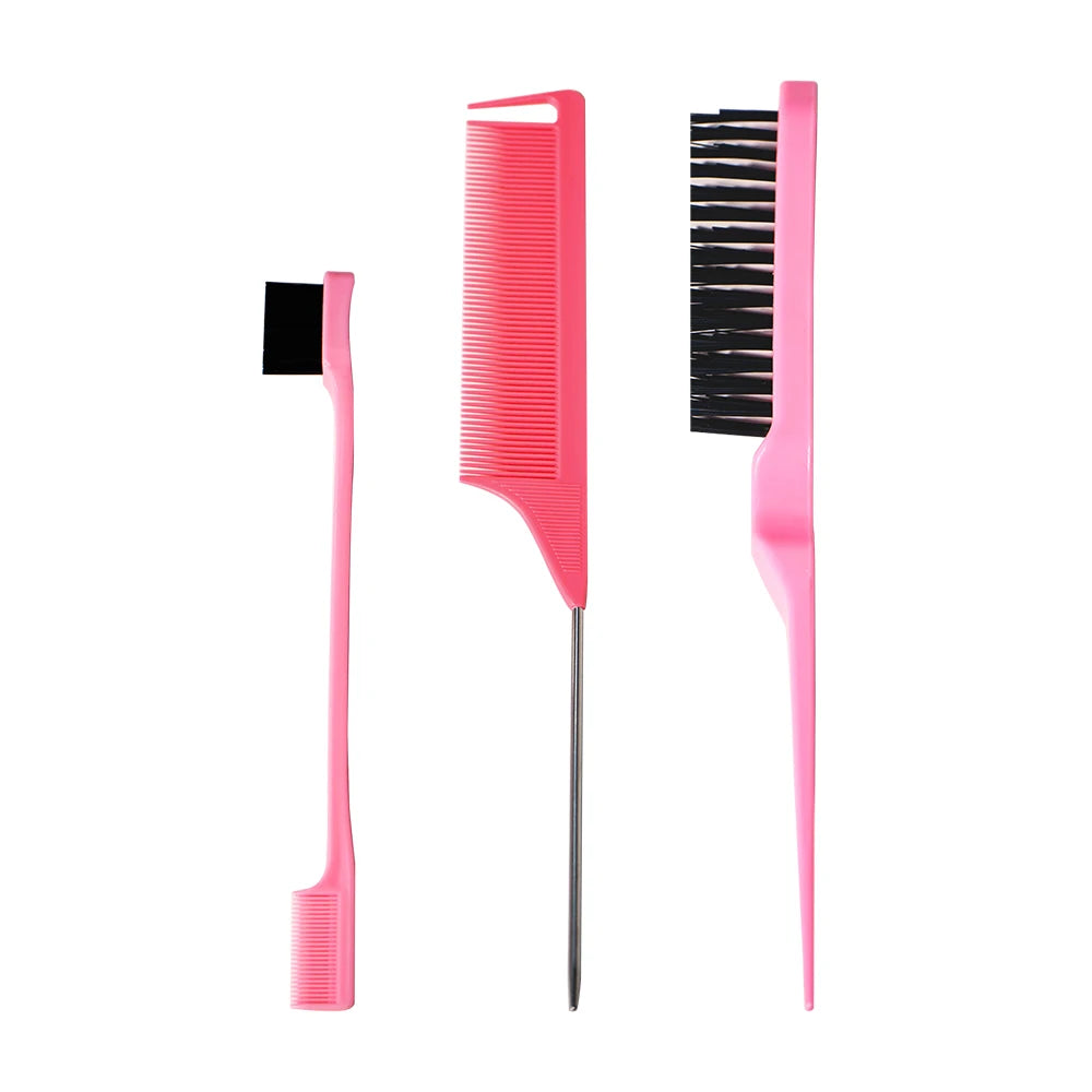 Pro Pointed Tail Salon Hairdressing Hair Styling Anti-static Comb Hair Brush