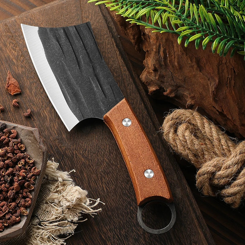 Cleaver Knife Slicing Fish Meat Vegetables Boning Butcher Knife Stainless