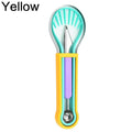 JJYY 3 In 1 Avocado Slicer Shea Corer Butter Fruit Peeler Cutter