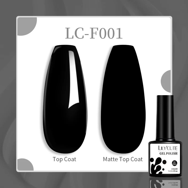 LILYCUTE 129 Colors 7ML Nail Gel Polish Nail Supplies Vernis Semi Permanence