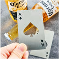 Ace of Spades Credit Card Size Bottle Opener Creative Playing Card