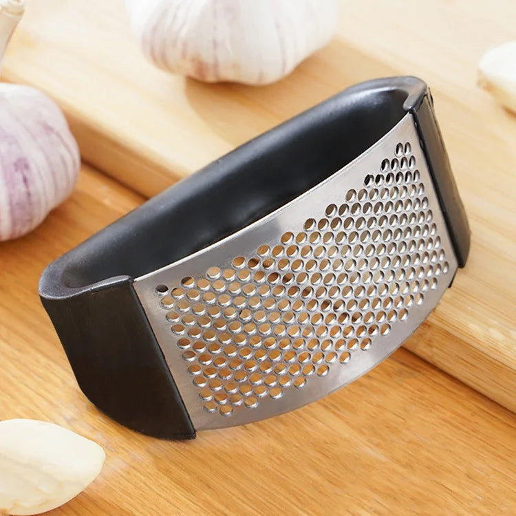 Stainless Steel Garlic Press Crusher Manual Garlic Mincer