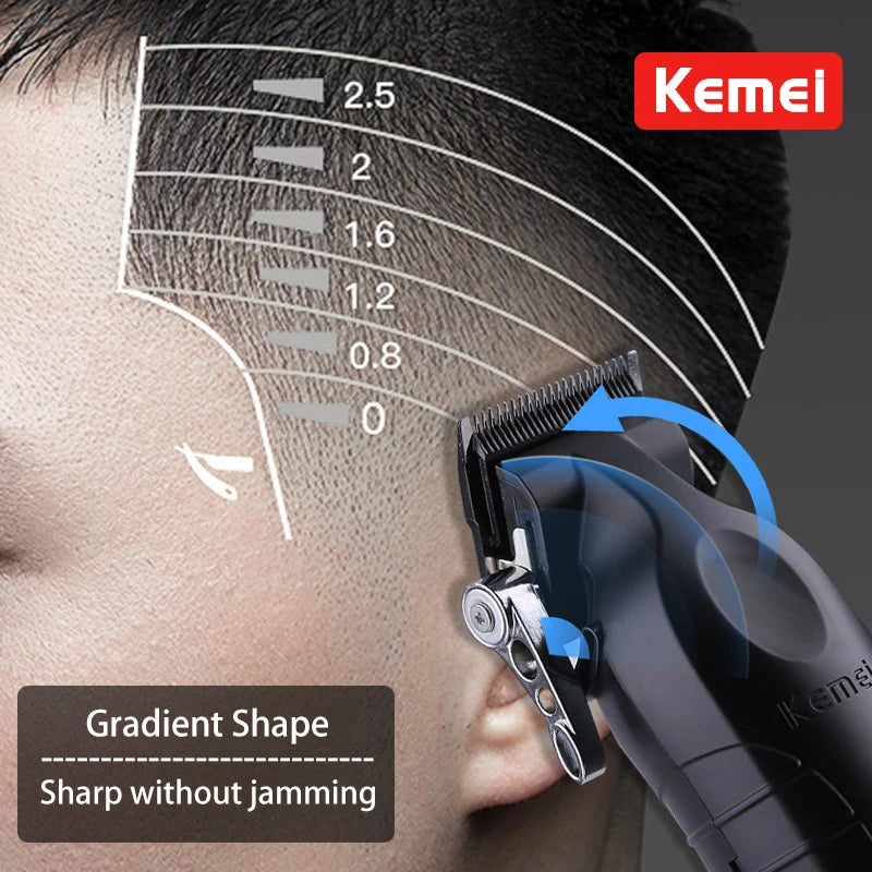 Kemei KM-2296 KM-2299 KM-1102 Hair Clipper Kit Men's Electric Shaver Hair