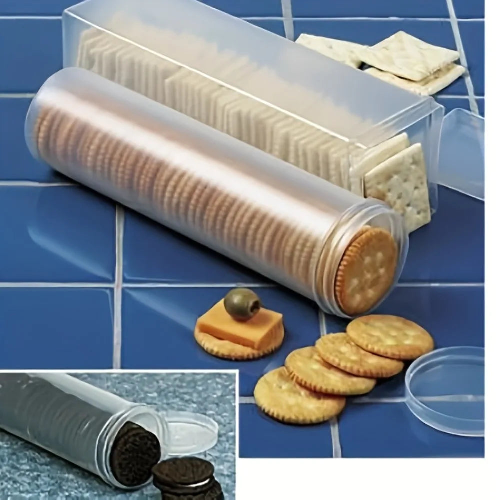 Stackable Airtight Food Storage Containers with Flip-Top Lids -Organizers