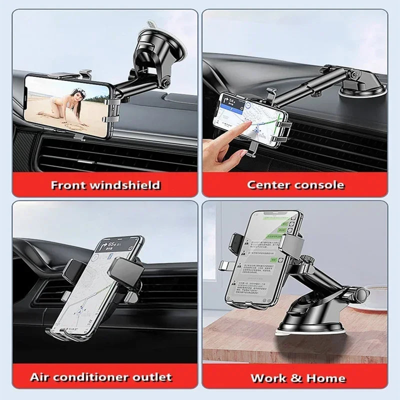 Universal Suction Cup Car Phone Holder