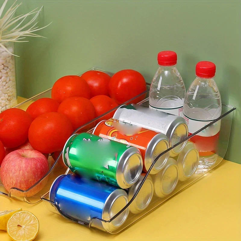 Kitchen Storage Boxs, Soda Cans, Storage Cans, Refrigerator Freezer Organizers