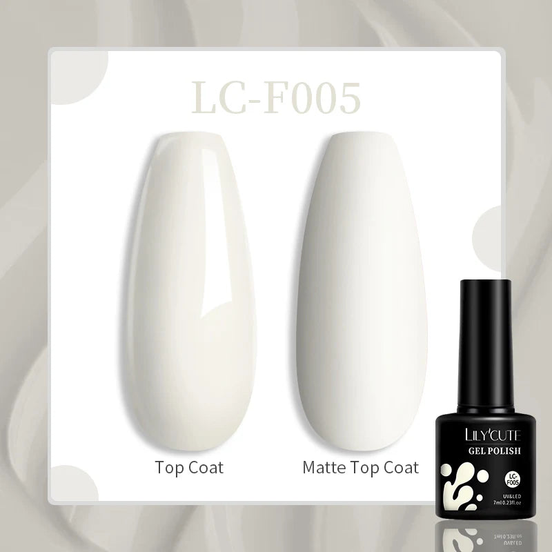 LILYCUTE 129 Colors 7ML Nail Gel Polish Nail Supplies Vernis Semi Permanence