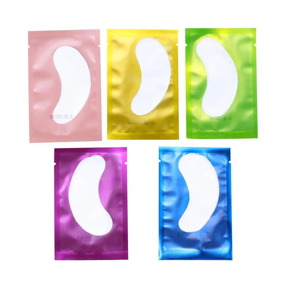 50/100PCS Wholesale Hydrogel Gel Eye Patches for Eyelash Extension