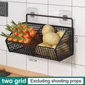 Wall-Mounted Multi-Functional Kitchen Organizer
