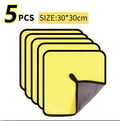 3/5/10Pcs Car Wash Microfiber Towel 30*30CM Car Cleaning