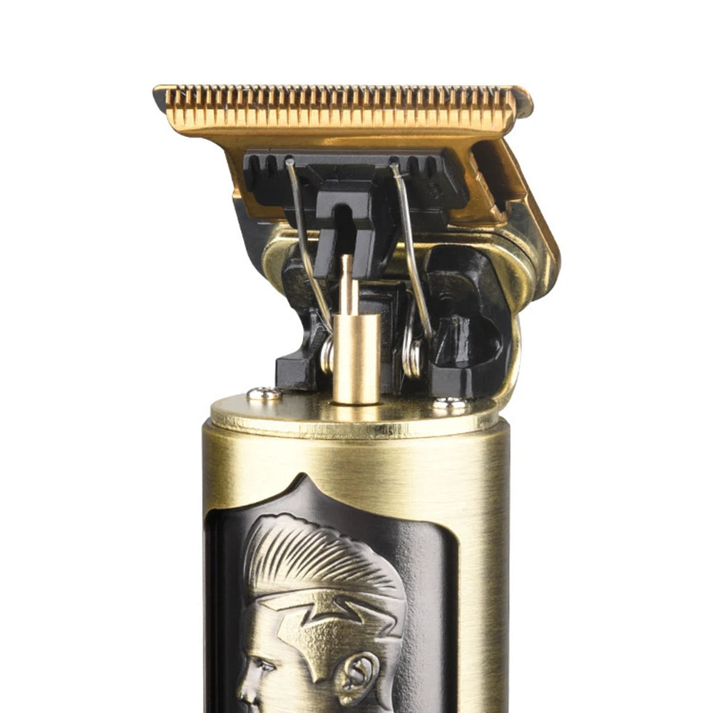 Vintage Hair Clipper USB Charging Hair Cutting Machine Electric Hair