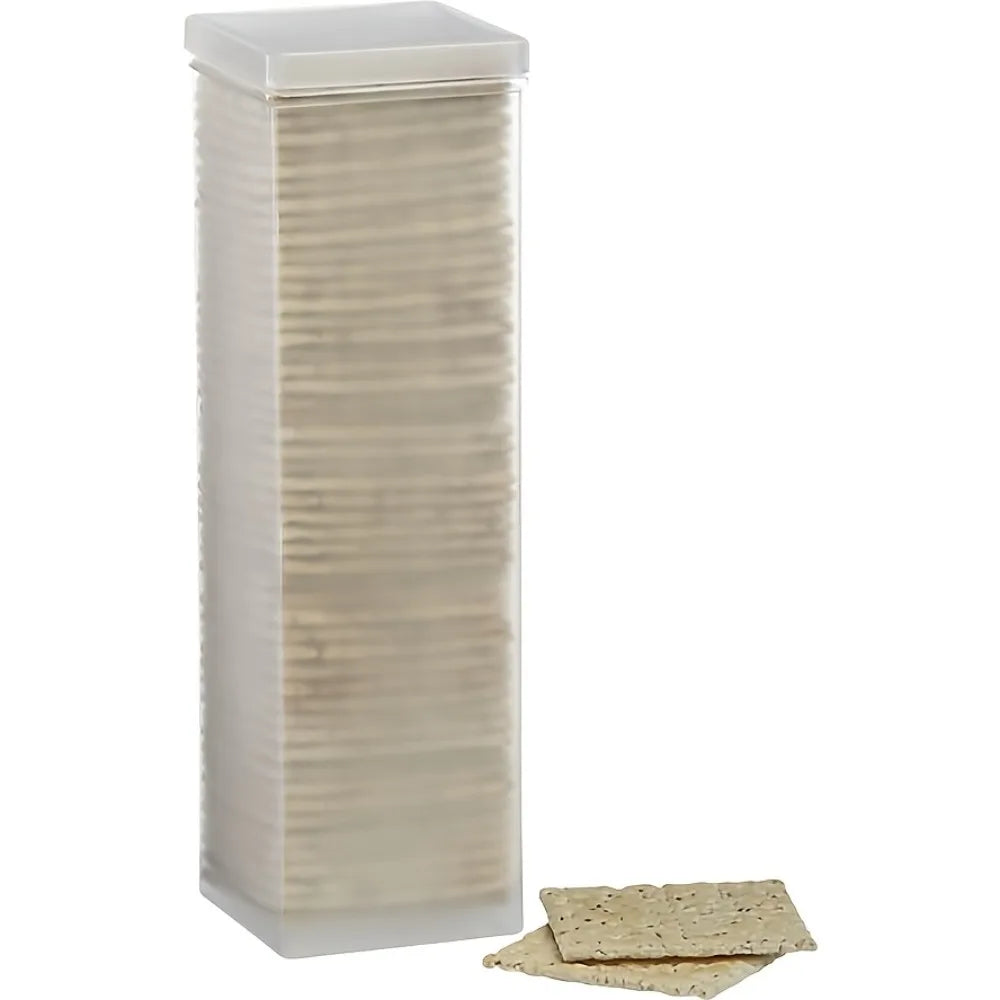 Stackable Airtight Food Storage Containers with Flip-Top Lids -Organizers