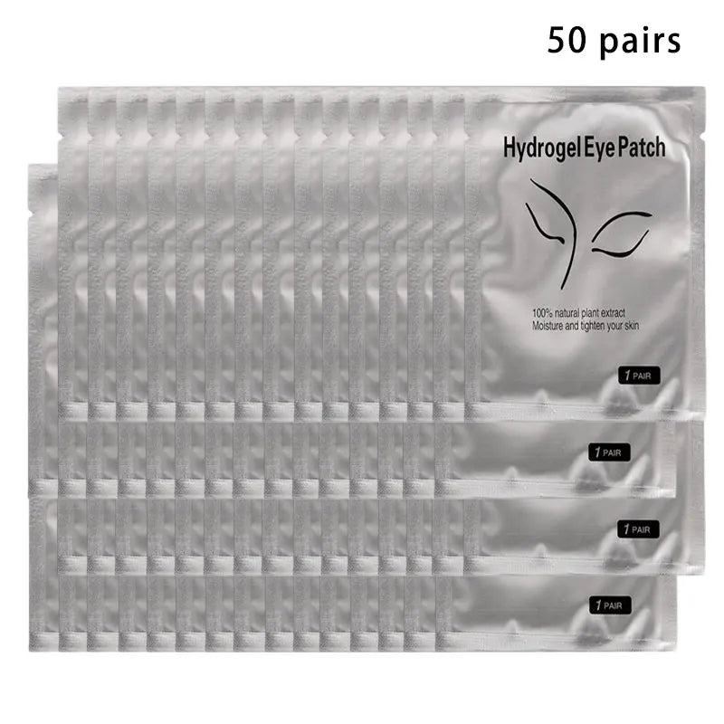 50/100PCS Wholesale Hydrogel Gel Eye Patches for Eyelash Extension