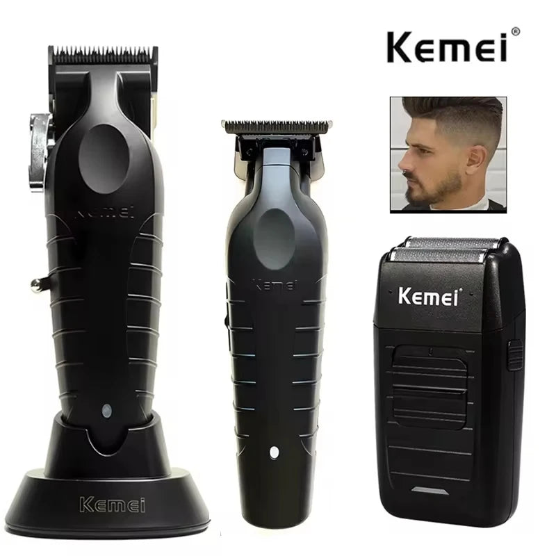 Kemei KM-2296 KM-2299 KM-1102 Hair Clipper Kit Men's Electric Shaver Hair