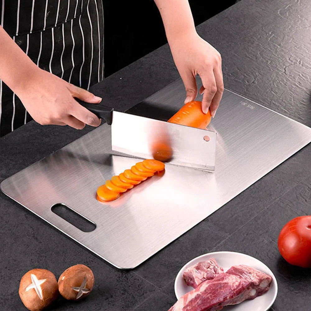 316 Stainless Steel Panel and Chopping Board Kitchen Household Thickened Double Sided