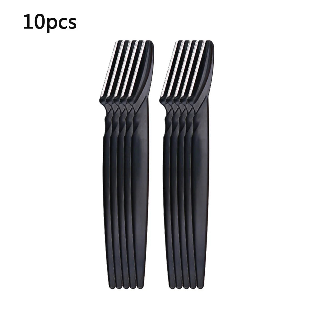 Eyebrow Trimmer Knives Portable Face Razor Hair Remover Eye Brow Epilation Cutter Shaver Blades Makeup Tools